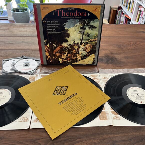 Handel Theodora Dramatic Oratorio 3xLP Box Set Vanguard VCS-10050/1/2 1969 - Picture 2 of 11